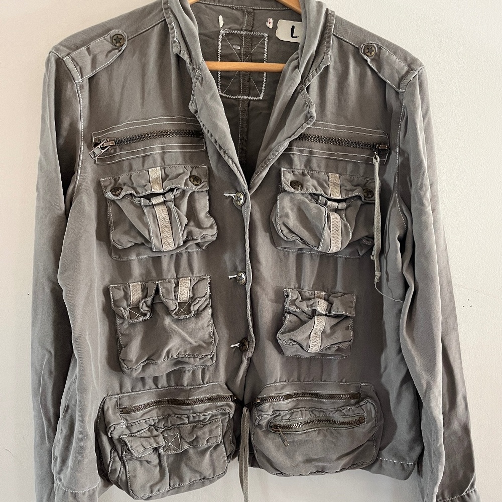 Vintage Da-Nang military cargo jacket, Large